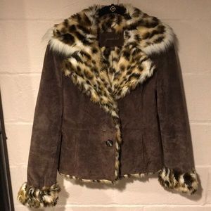 Guess Genuine Leather Jacket